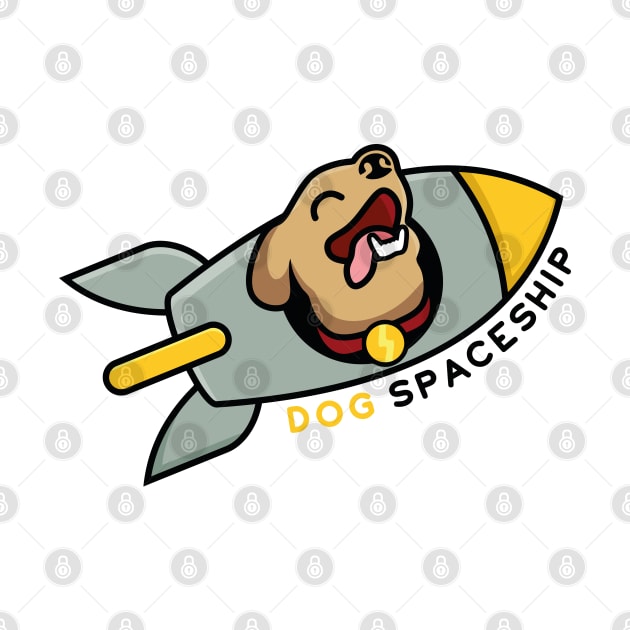 Dog Spaceship by ToufikDesign