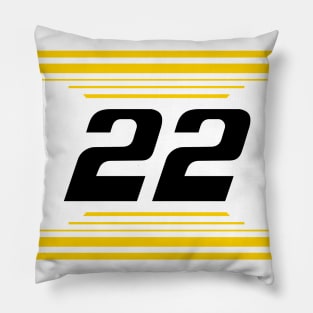 Joey Logano #22 2024 NASCAR Design Pillow