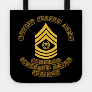 Army - Command Sergeant Major - Retired Tote