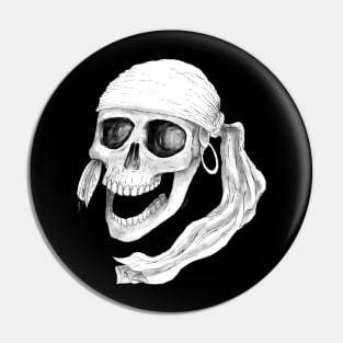 Pirate skull Pin