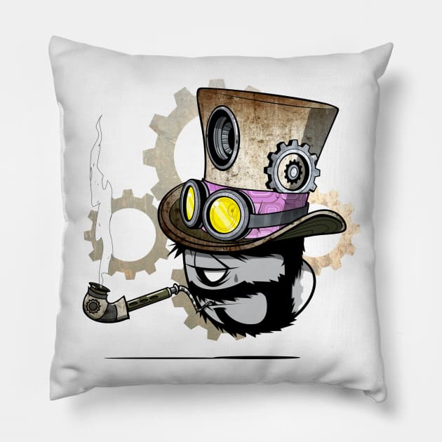 STEAMPUNK Minion Pillow by rodgon