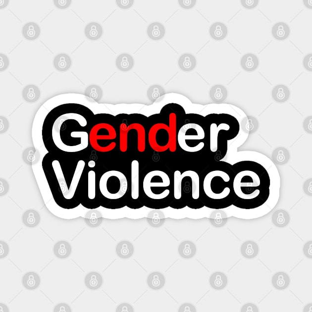 End Gender Violence Magnet by kimbo11