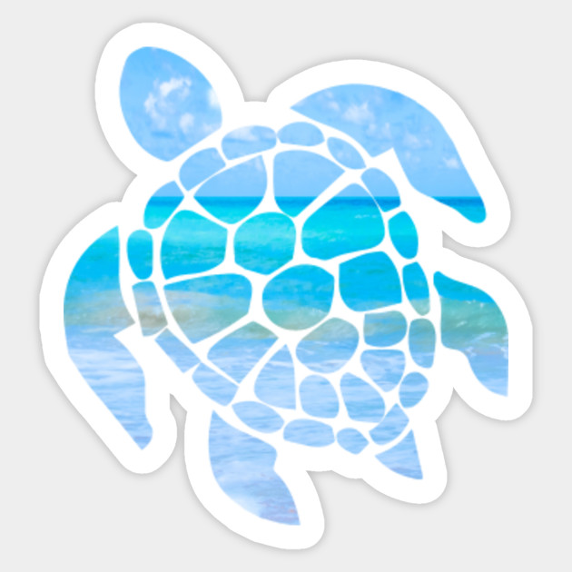 Sea Turtle - Turtle - Sticker | TeePublic