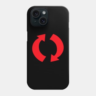 Rotation arrows Phone Case