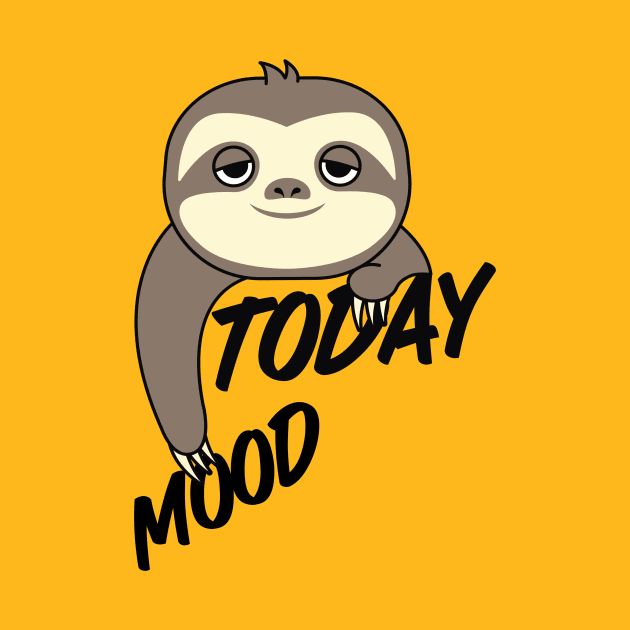 Sloth mood,lazy mood,sleepy mood low battery. by MoodsFree