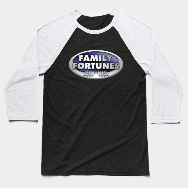 Retro Family Fortunes Logo Family Fortunes Baseball T Shirt Teepublic