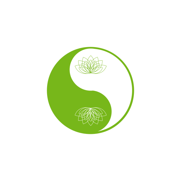 Yin Yang Lotus Blossom (Tea Green) by Makanahele