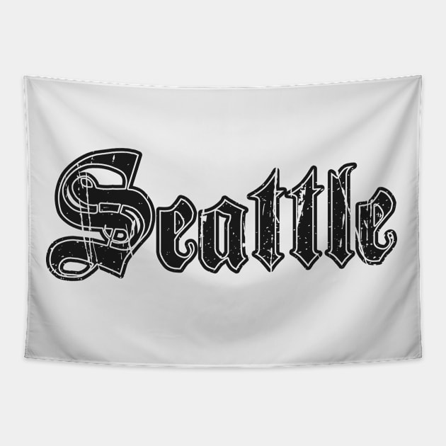 seattle Tapestry by DeekayGrafx