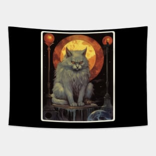 Angry cat Tapestry