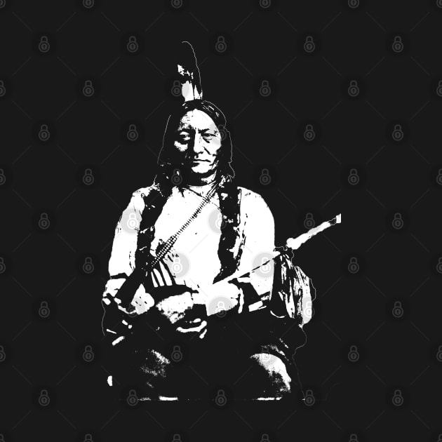 Sitting Bull (white) by big_owl