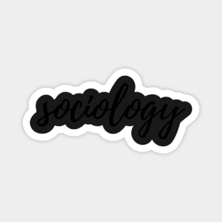 Sociology Binder Label Magnet