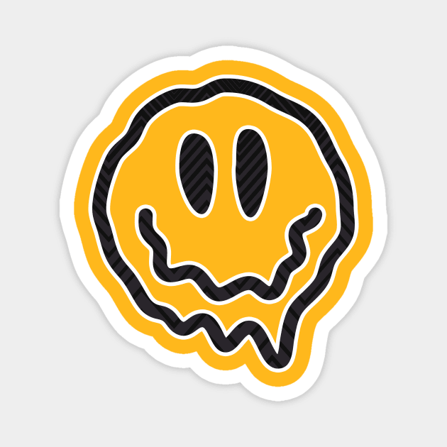 eugh emoji Magnet by Xiff Designs