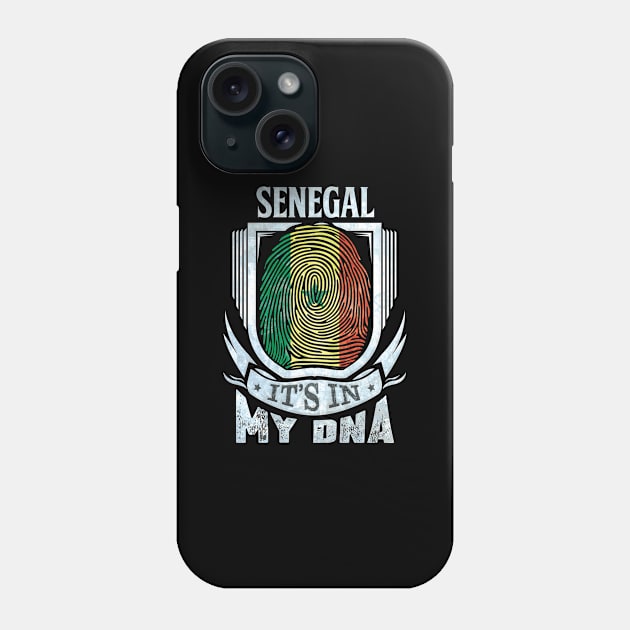 Senegal It's In My DNA - Gift For Senegalese With Senegalese Flag Heritage Roots From Senegal Phone Case by giftideas