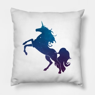 Space Unicorn Pillow