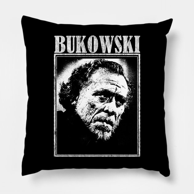 Bukowski Pillow by Riso Art