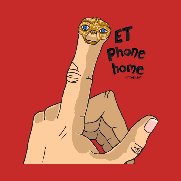 ET finger by TREJOart