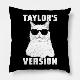 taylors cat version Pillow