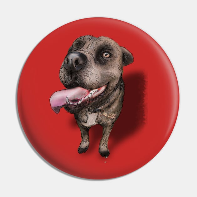 Sweet doggie Pin by Henry Drae