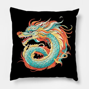 traditional chinese dragon Pillow