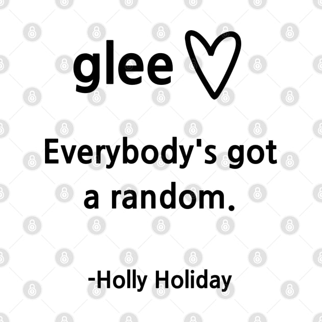 Glee/Holly by Said with wit