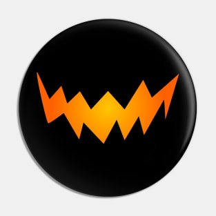 halloween pumpkin mouth Pin