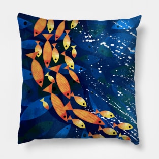 Goldfish Pond Pillow