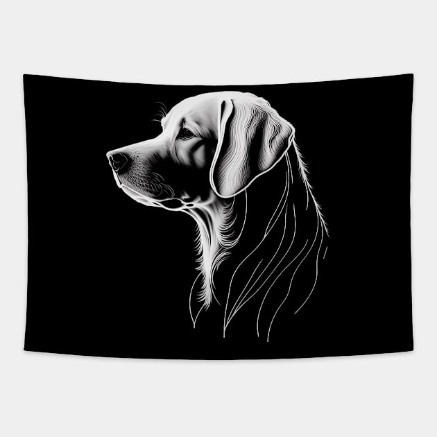 Labrador Tapestry by NeonOverdrive