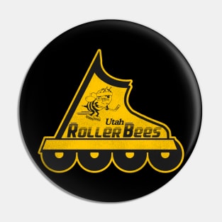 Defunct Utah Roller Bees Roller Hockey Pin