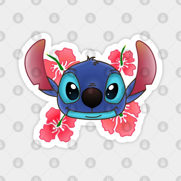 Stitch Magnet by hapa_sara