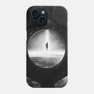 Flying in space Phone Case