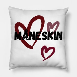 Love Måneskin. Hearts Pillow