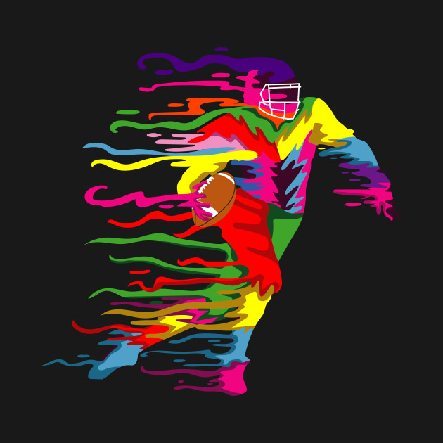 Discover American football player - Football - T-Shirt