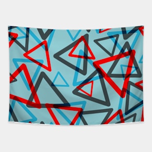 Triangles 1980 Geometric Pattern Tapestry