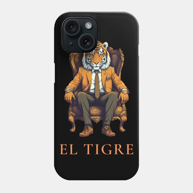 El Tigre Phone Case by Mortal Goods