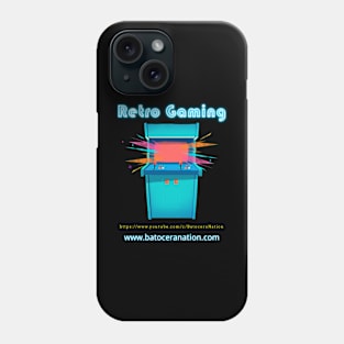 Retro Gamer Logo 18 by Batocera Nation Phone Case