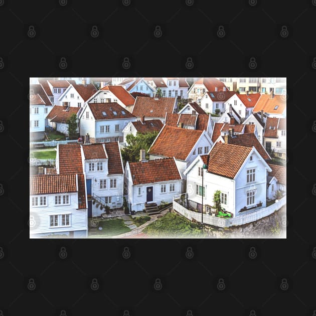 Rooftops of Gamle Stavanger by IanWL