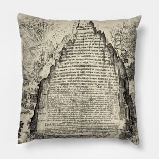 Dark - noah's tattoo Pillow