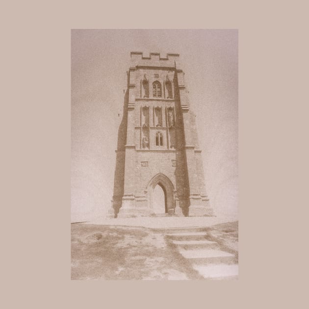 Faded shot of Glastonbury Tor by stevepaint