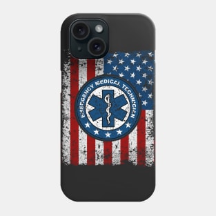 Emergency Medical Technician American Flag Phone Case