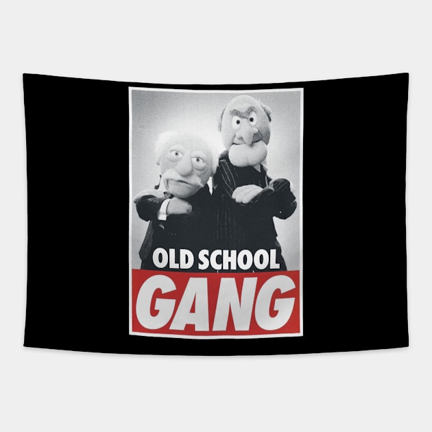 Old School Old Gang Tapestry by fei2al