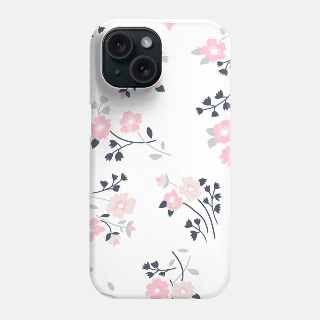 Tender Flowers Phone Case by NataliiaKu