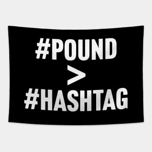 #Pound > #Hashtag Tapestry