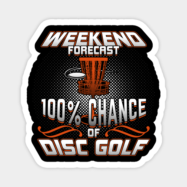 Disc Golf Player Gift Magnet by Dolde08