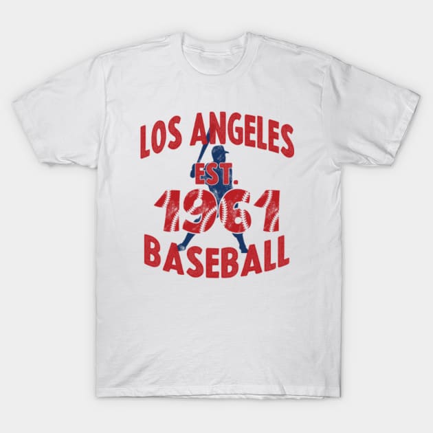 MLB Baseball My Cat Loves Los Angeles Angels T-Shirt