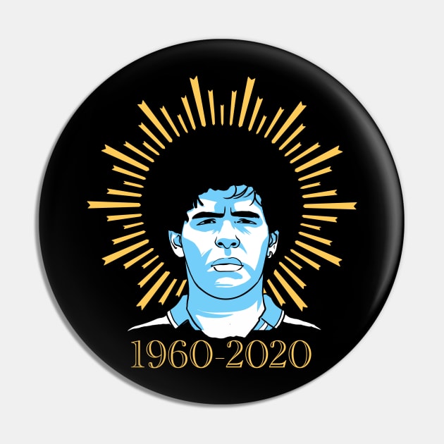 RIP Maradona Pin by hiphopshark