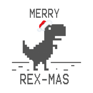 Merry Rex-mas Shirt Christmas Funny T-Shirt