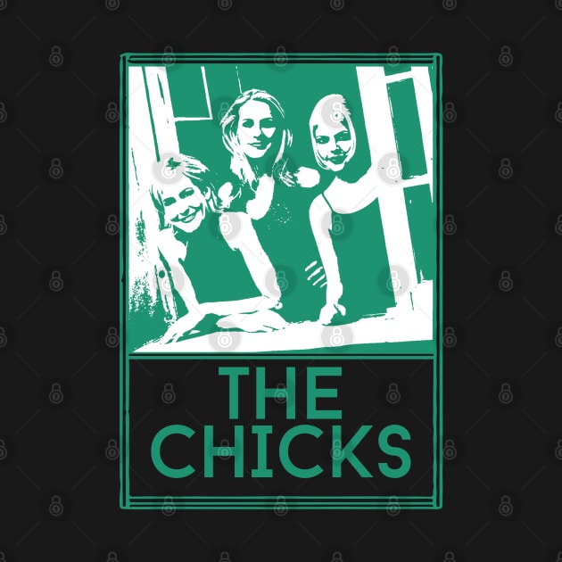 Dixie chicks\\retro fan art by MisterPumpkin