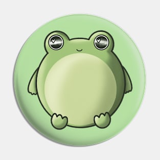 Chubby Frog Pin