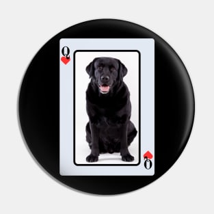 Black Labrador Pin