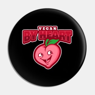 Vegan By Heart Pin